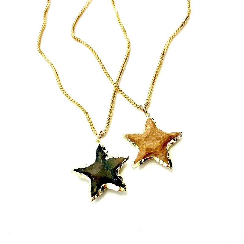 meaningful necklaces for women-Five Priorities - Sea Star Necklace