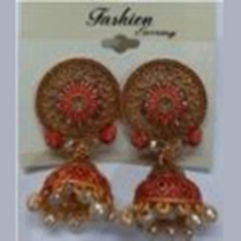 large hoop earrings for women-Infinity Jewels Jhumki Earrings