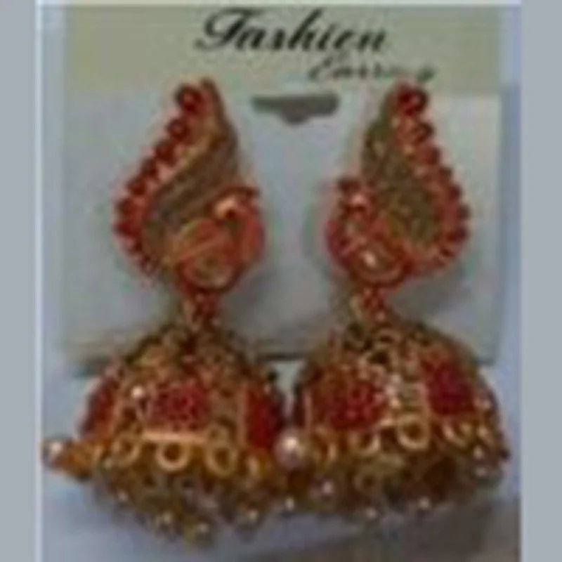 floral drop earrings for women-Infinity Jewels Jhumki Earrings