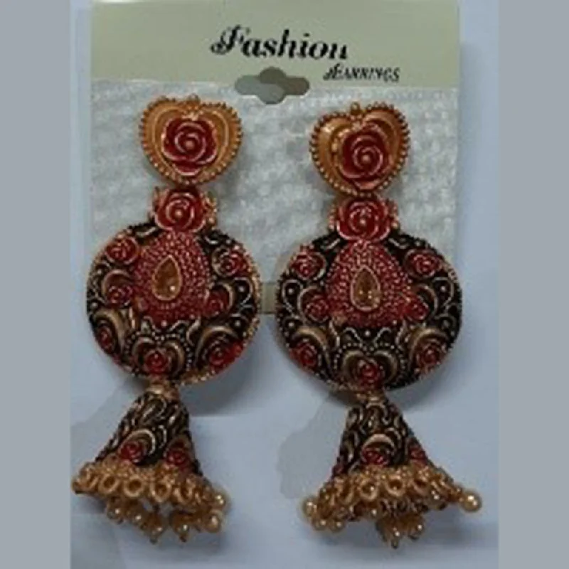 everyday earrings for women-Infinity Jewels Jhumki Earrings