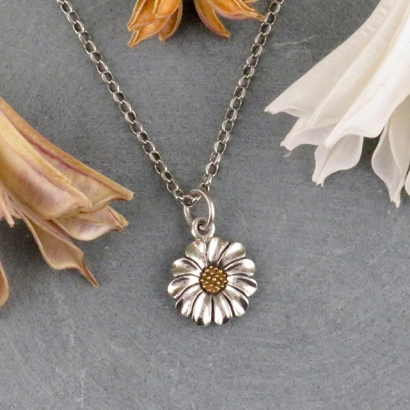 statement necklaces for women-Daisy Necklace - Small