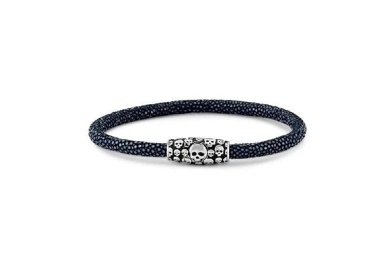 charm bangles for women-Tobaru Bracelet- Sapphire Stingray