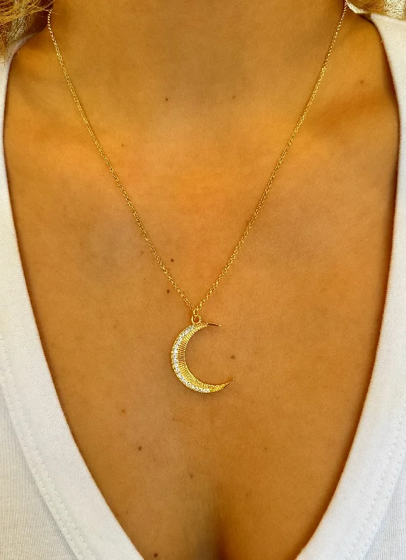 unique necklaces for women-Moonlight Necklace