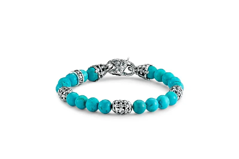 boho chic bangles for women-Mare Bracelet- Turquoise