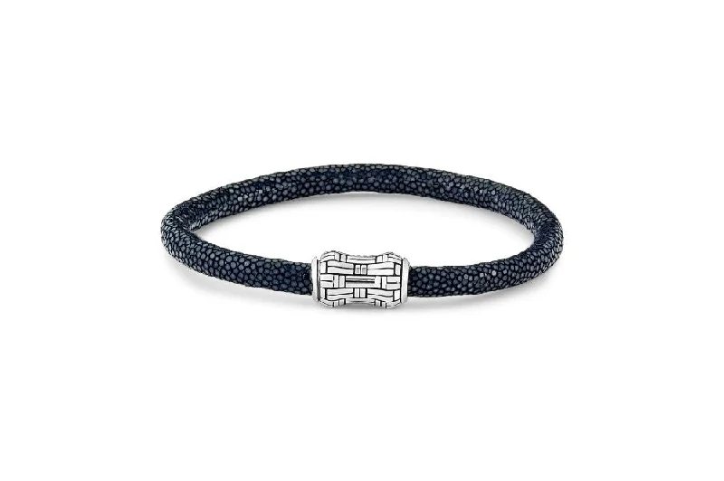 luxury cuff bangles for women-Gilbanta Bracelet- Sapphire Stingray