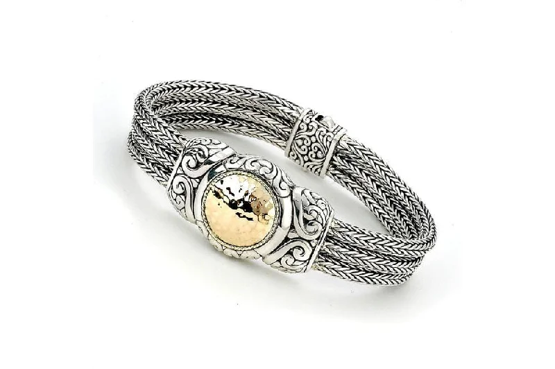 beaded bangles for women-Golden Eye Bracelet