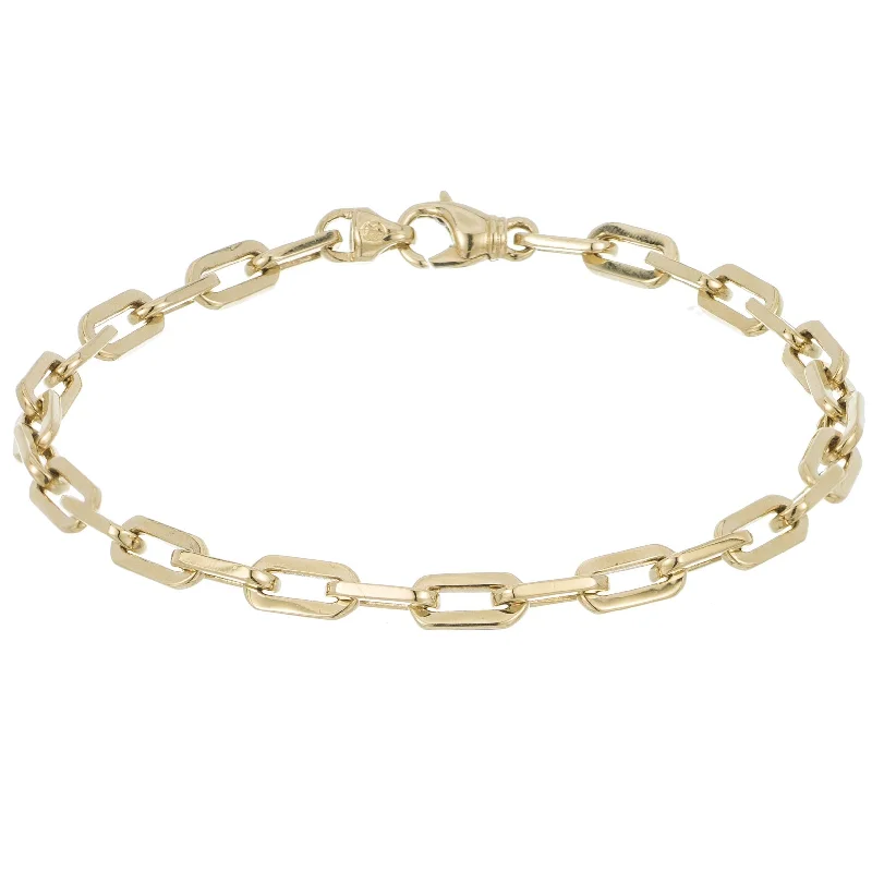 diamond-studded bangles for women-Classic Link Bracelet