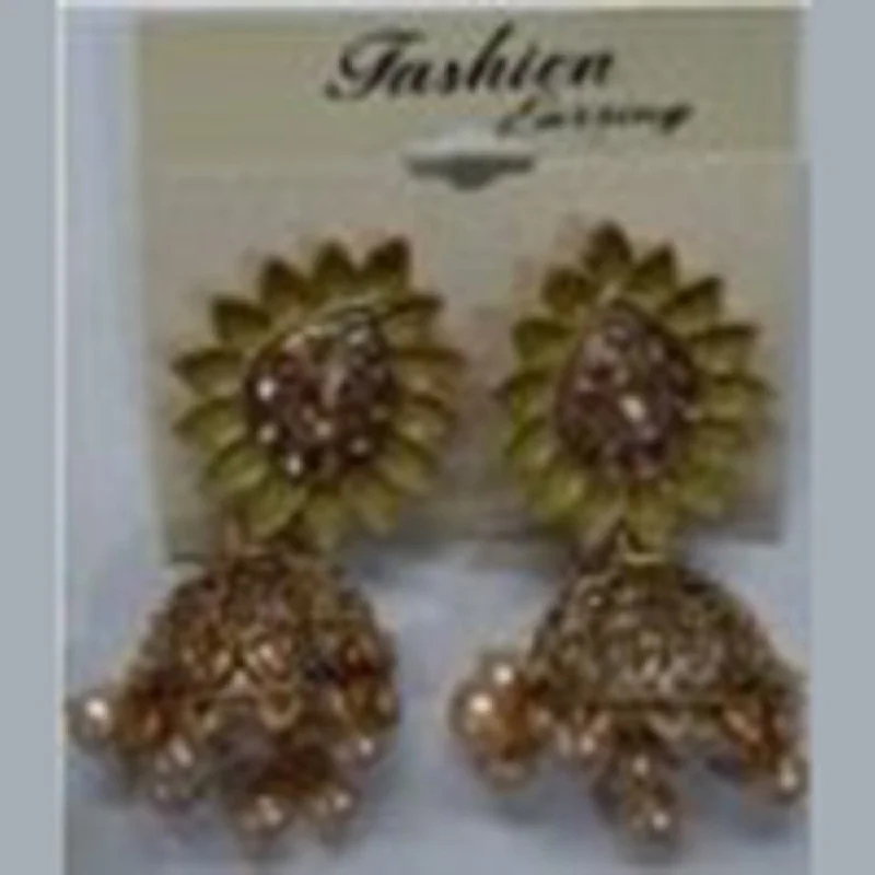 wedding earrings for women-Infinity Jewels Jhumki Earrings