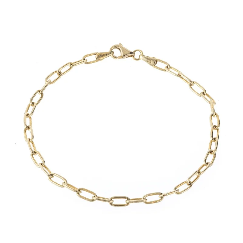 glamorous bangles for women-Petite Classic Link Bracelet