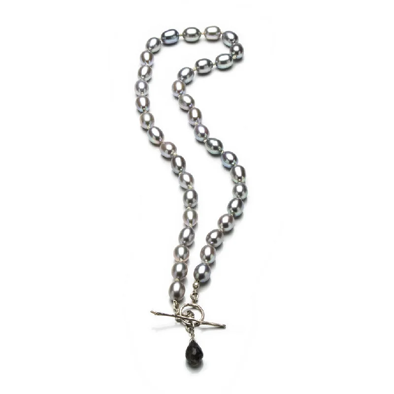 multi-strand necklaces for women-Pearls with twig