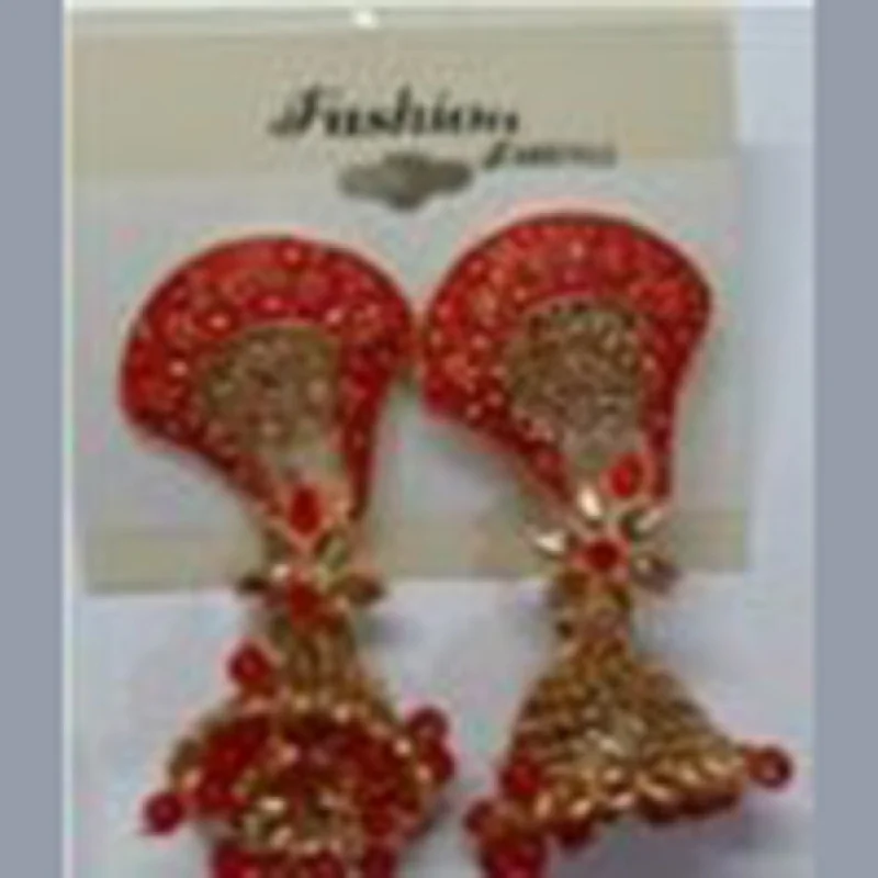 beautiful hoop earrings for women-Infinity Jewels Jhumki Earrings