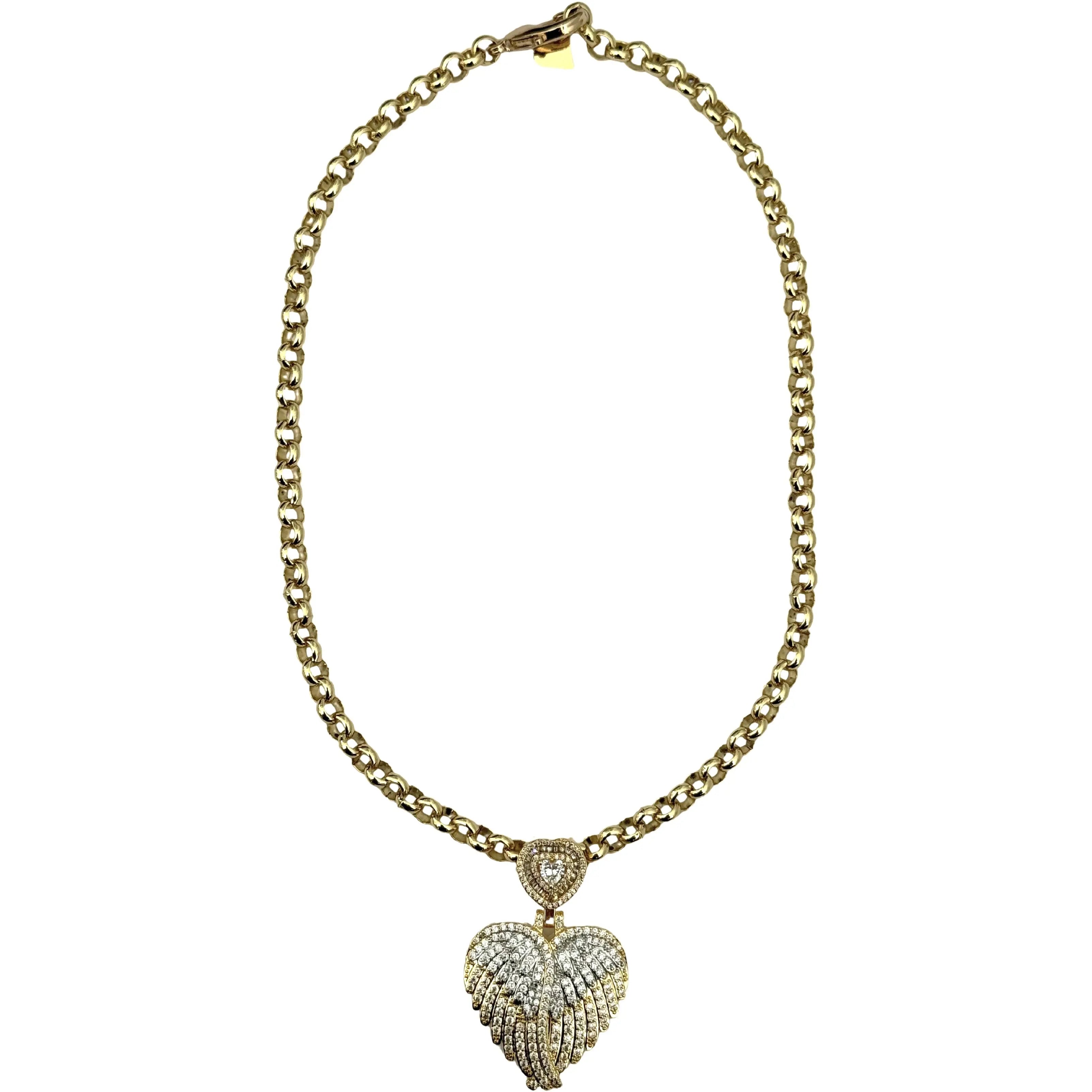 unique necklaces for women-Toaromina Heart Necklace - Gold