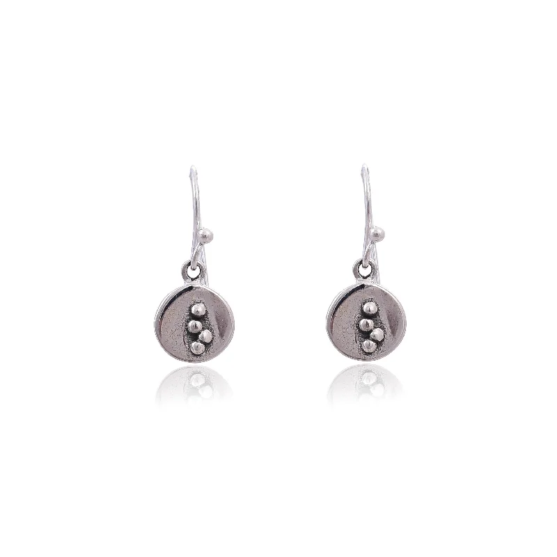 fashion statement drop earrings for women-Silver Mountain 925 Silver Earring