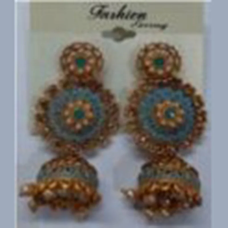 elegant earrings for women-Infinity Jewels Jhumki Earrings