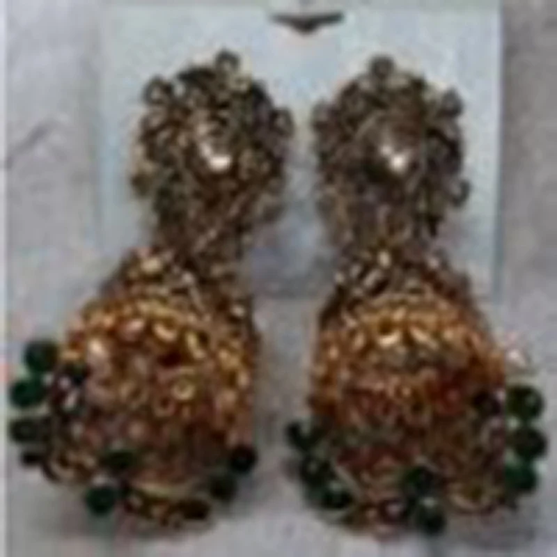 bridal earrings for women-Infinity Jewels Jhumki Earrings