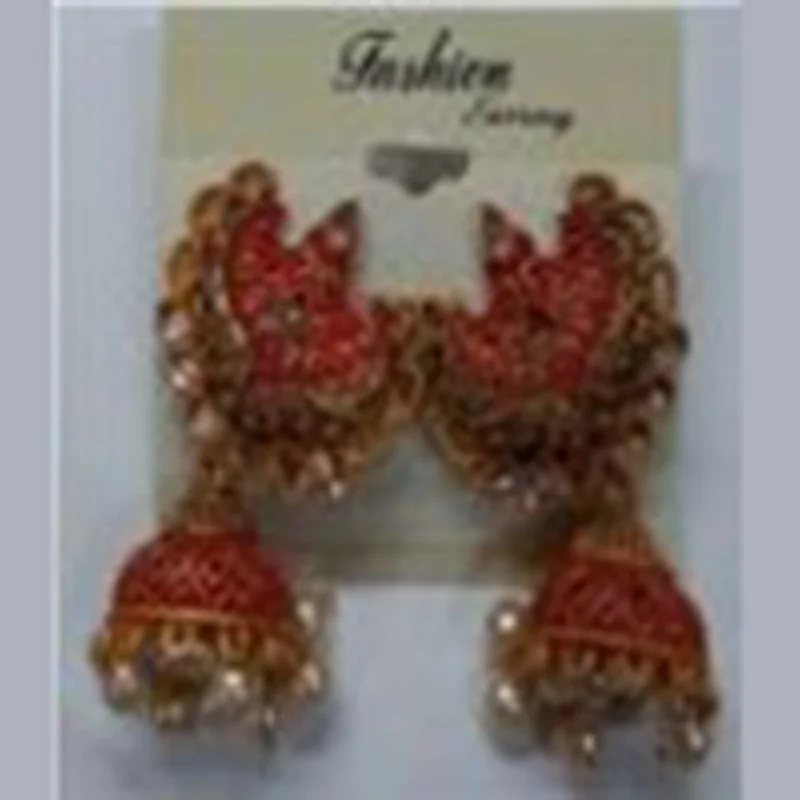 bridal stud earrings for women-Infinity Jewels Jhumki Earrings