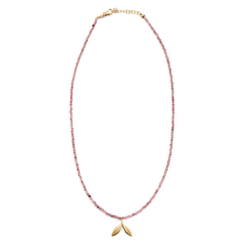 gemstone pendant necklaces for women-Olea single necklace