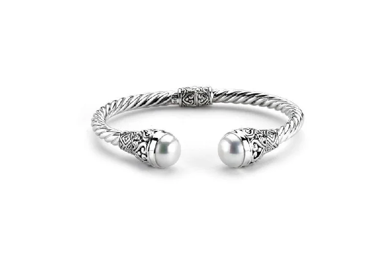 modern charm bangles for women-Blizzard Bangle