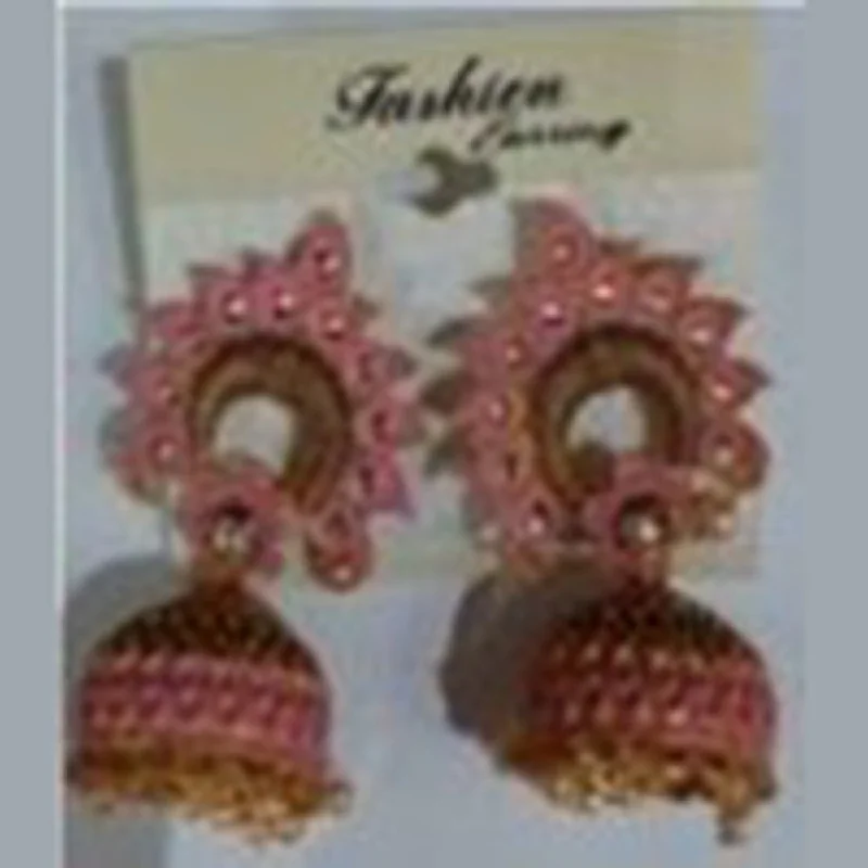 trendy statement earrings for women-Infinity Jewels Jhumki Earrings