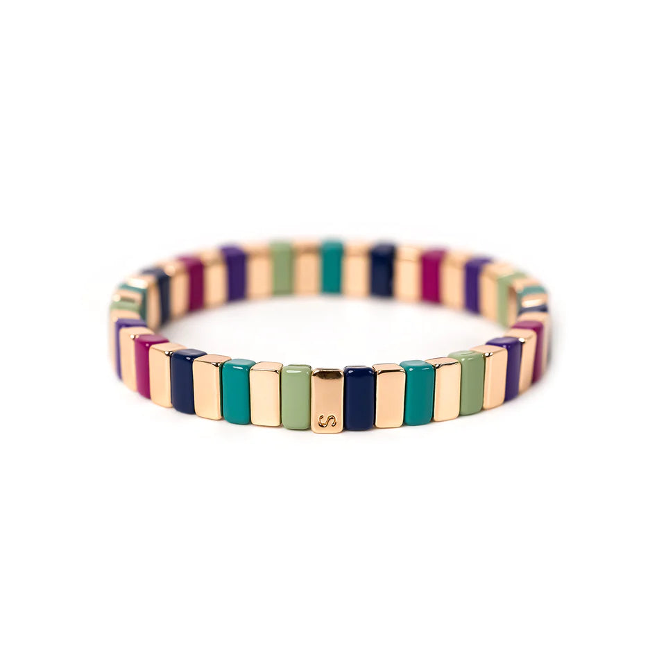 bangle sets for wedding-Simone À Bordeaux Bracelets - Colorline Divine