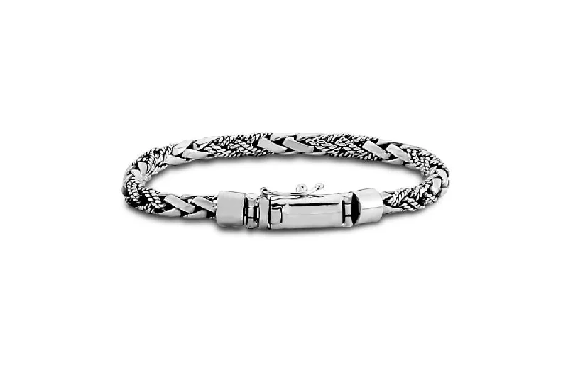 silver bangles for women-Iya Bracelet