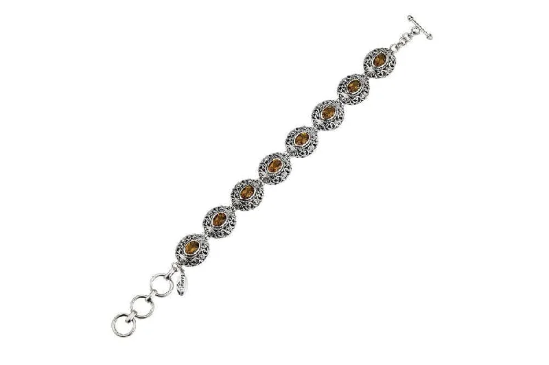 diamond bangle sets for women-Clarice Bracelet- Citrine