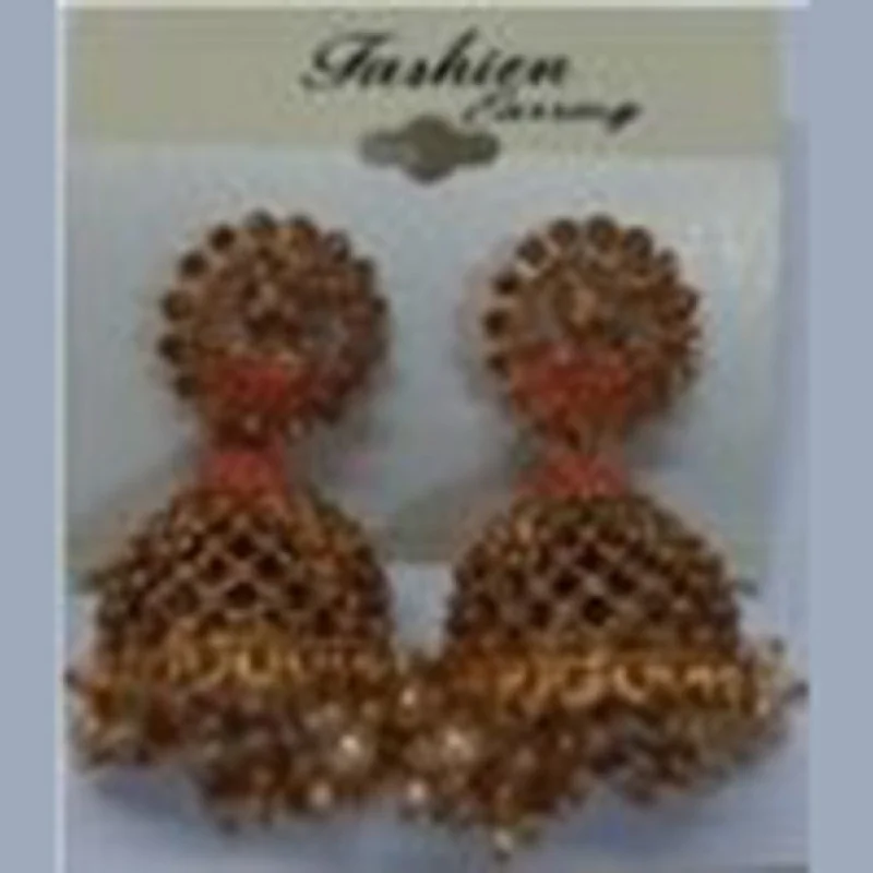 luxury diamond earrings for women-Infinity Jewels Jhumki Earrings