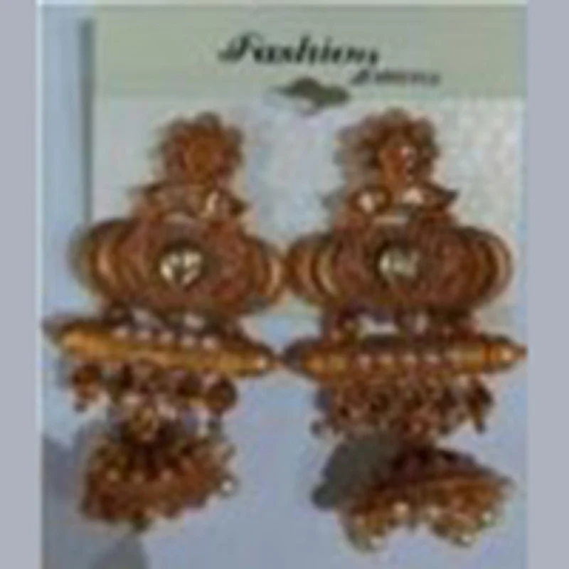 fashion statement drop earrings for women-Infinity Jewels Jhumki Earrings