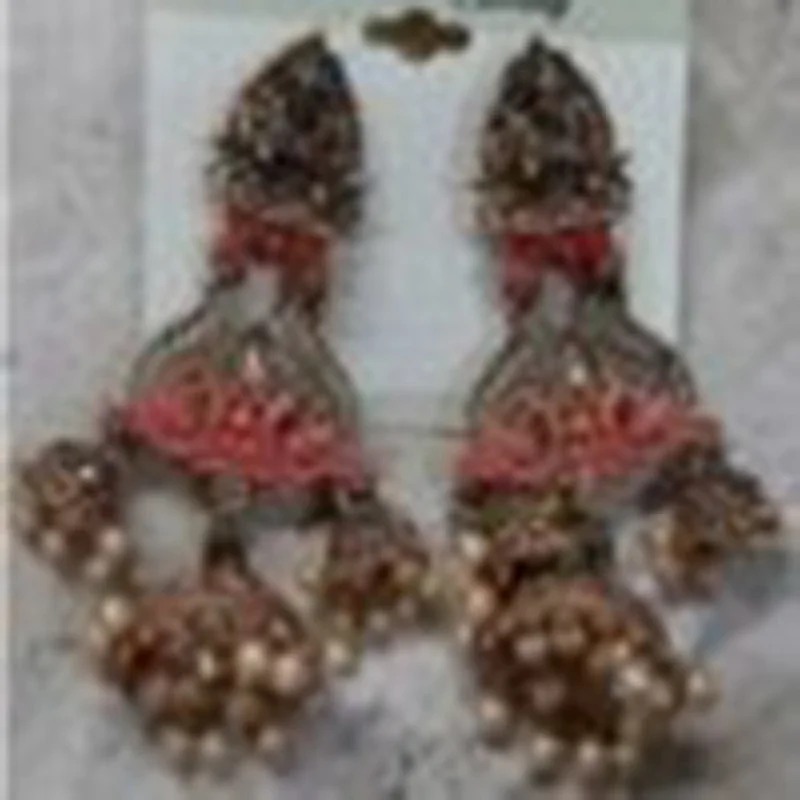 floral drop earrings for women-Infinity Jewels Dangler Earrings