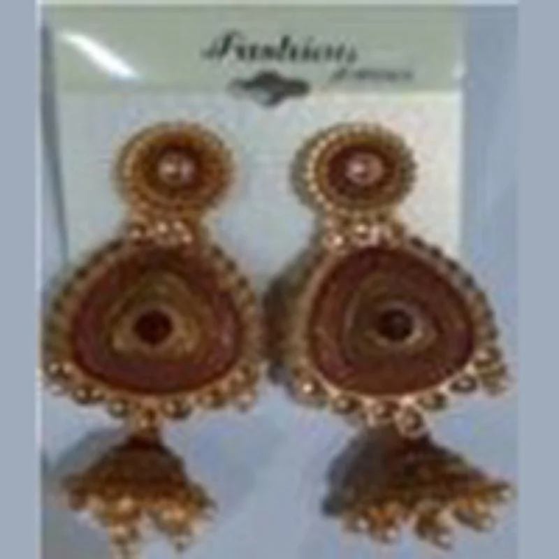 drop earrings for women-Infinity Jewels Jhumki Earrings