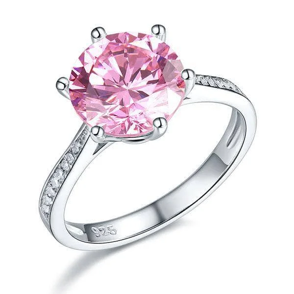 affordable engagement rings-3 Carat Created Diamond Wedding/Engagement Ring