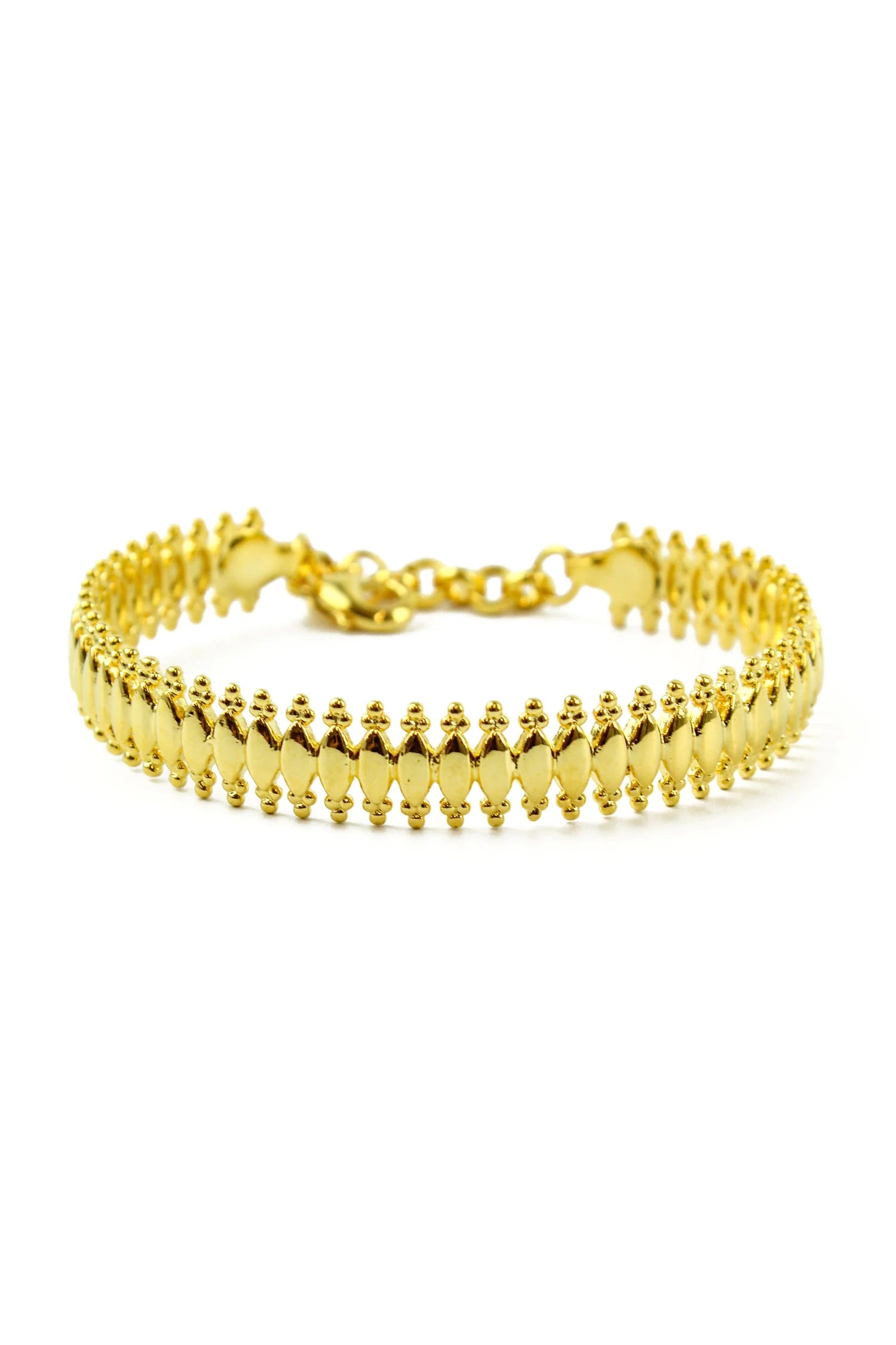 chic bangle bracelets for women-My Doris Turkish Style Gold Bracelet