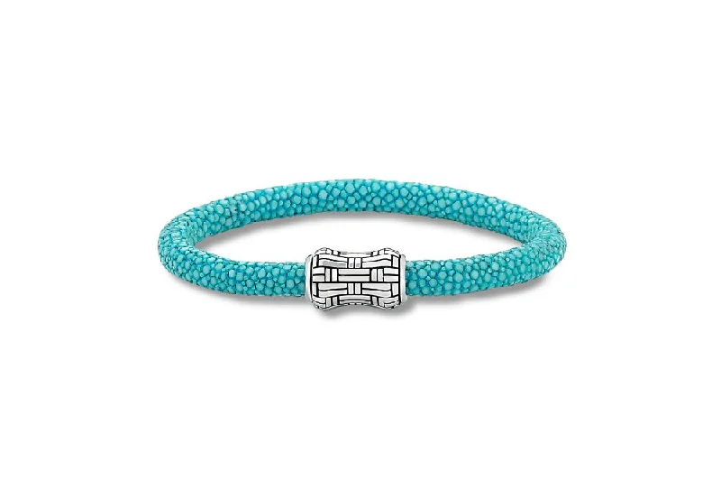 artistic bangles for women-Gilbanta Bracelet- Turquoise Stingray