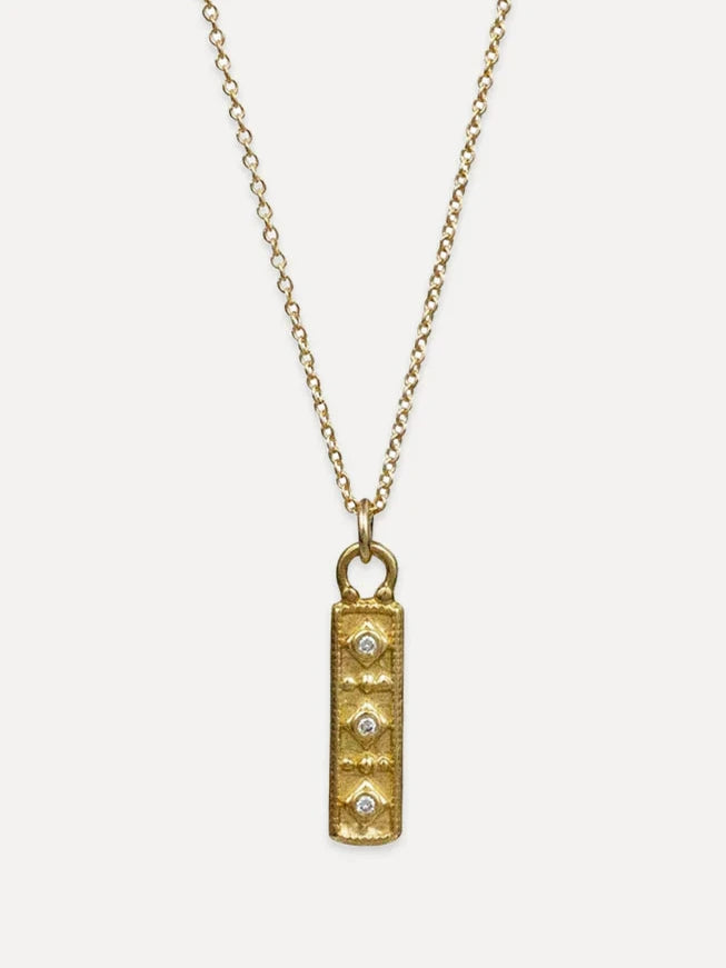 friendship necklaces for women-Kiran Gold Necklace  - "Shining Soul"