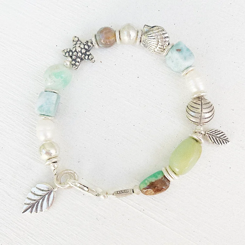 chunky bangles for women-OCEAN WANDERER BRACELET