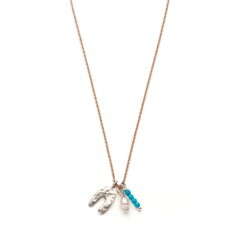 rose gold necklaces for women-Fragment necklace